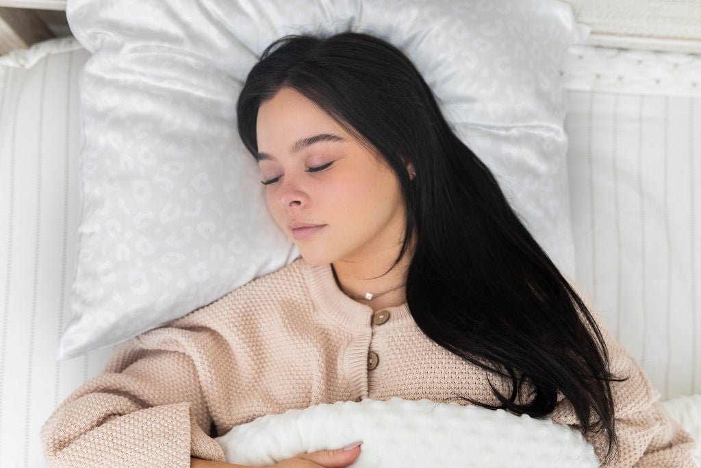 Ivory Satin Pillowcase