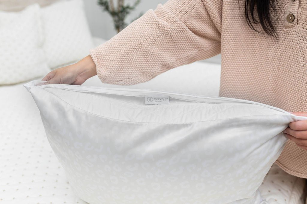 Ivory Satin Pillowcase